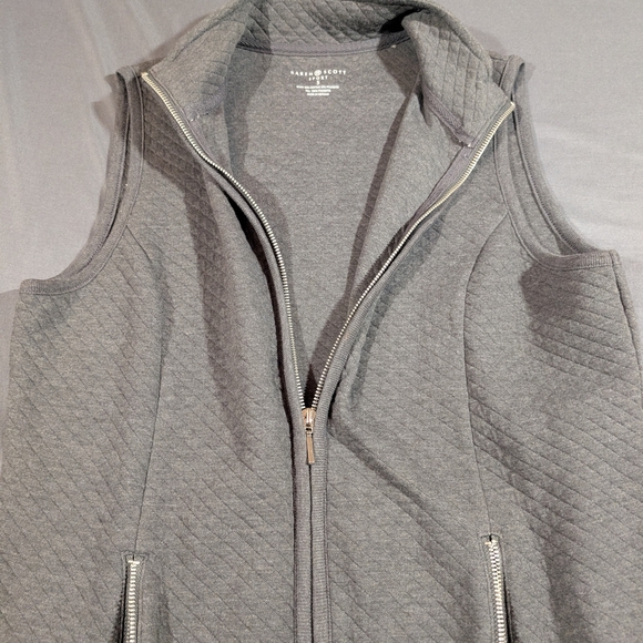 Karen Scott Sport Charcoal Tee - Picture 6 of 8